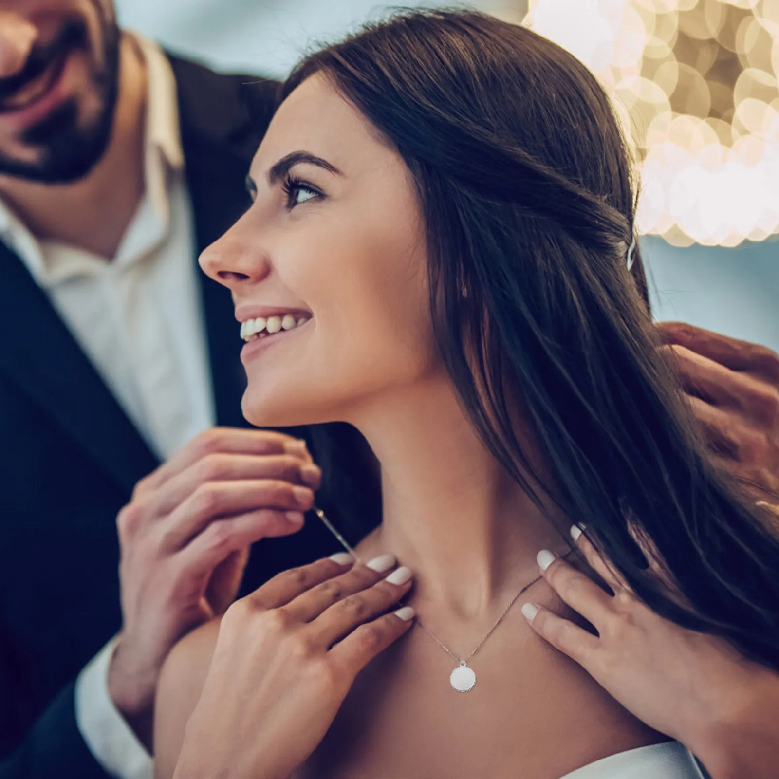 

20Pcs Stainless Steel Round Pendant Blank Tray Minimalist Smooth Surface Ideal for DIY Necklace Earring Bracelet Cabochon