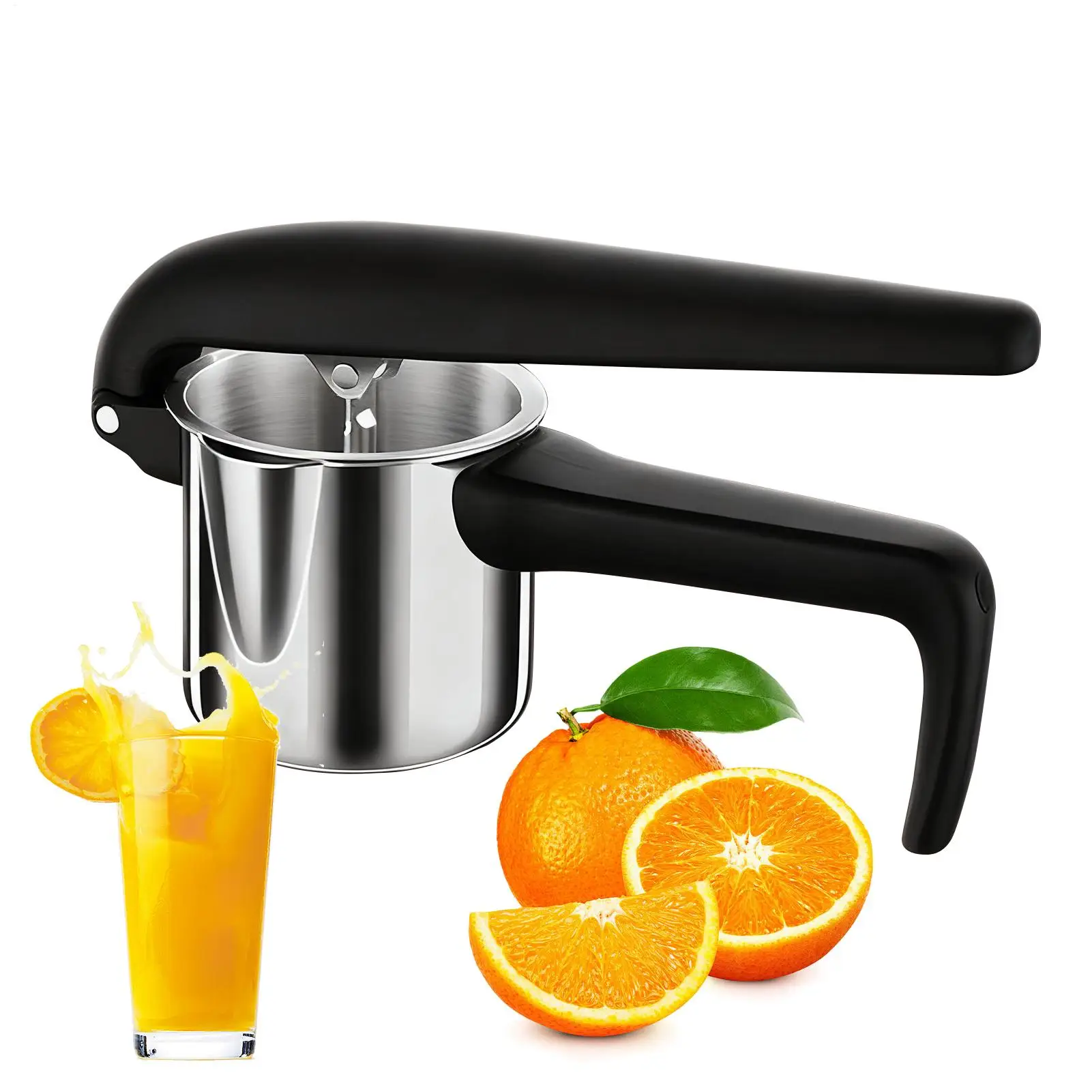 Stainless Steel Food-Grade Citrus Press Lemon Squeezer Citrus Juicer Making For Indoor Home Party Gathering Holiday Festive