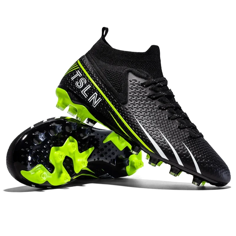 Men\'s Football Shoes New Football Boots Anti slip Social Chuteira Campo Five-a-Team Football Training Shoe