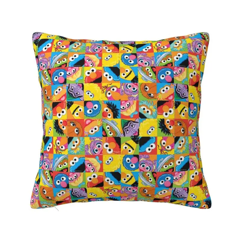 

Пользовательские телепрограммы Cookie Monster, наволочка, современный чехол для подушки, автомобильная наволочка