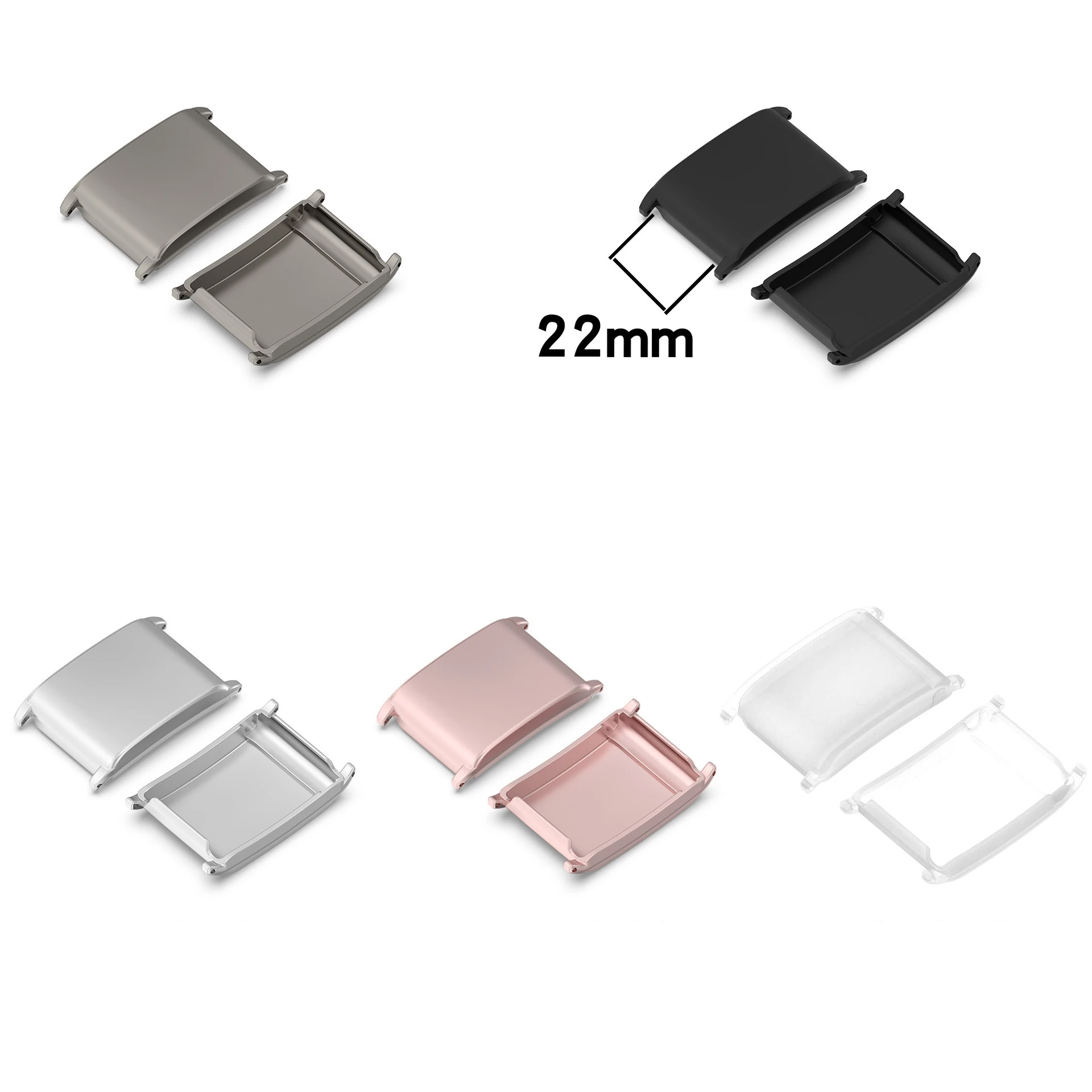 Adapter Case for WHOOP 5.0 LIFE MG/PEAK/ONE Hard PC Frame Bumper Shell Protective Cover Correa Whoop 5.0 4.0 Case 22mm Strap