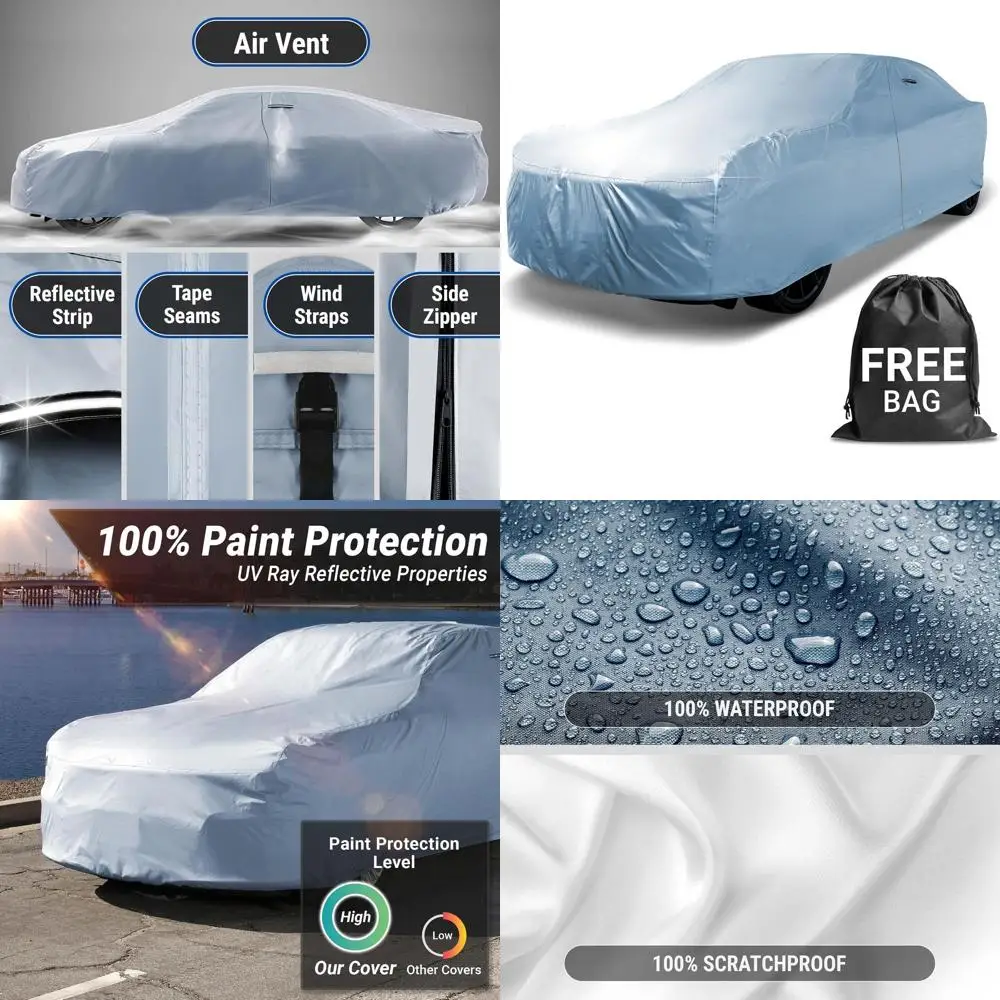 

1966-1970 Padded Exterior Waterproof Car Cover for Automotive Protection