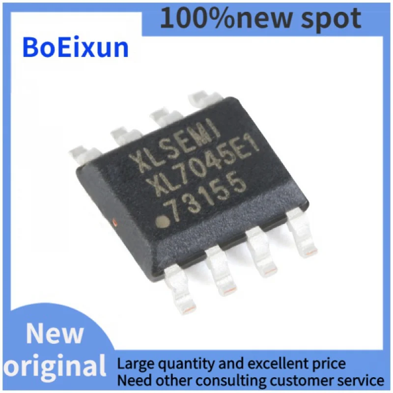 100% brand new SMD XL7045E1 SOP-8 Step Down DC Power Converter Chip Step-Down Chip 100khz Integrated Circuit