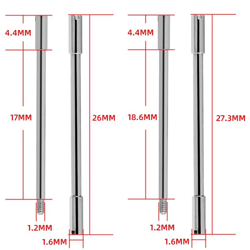For AP Royal Oak Offshore Watch 15400 15202 26331 Strap Interface Stainless Steel Screw Connection Rod Watch Bolt Needle Shaft
