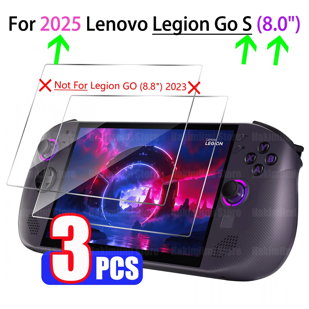 Temperate Glass for Lenovo Legion Go S, 8.0