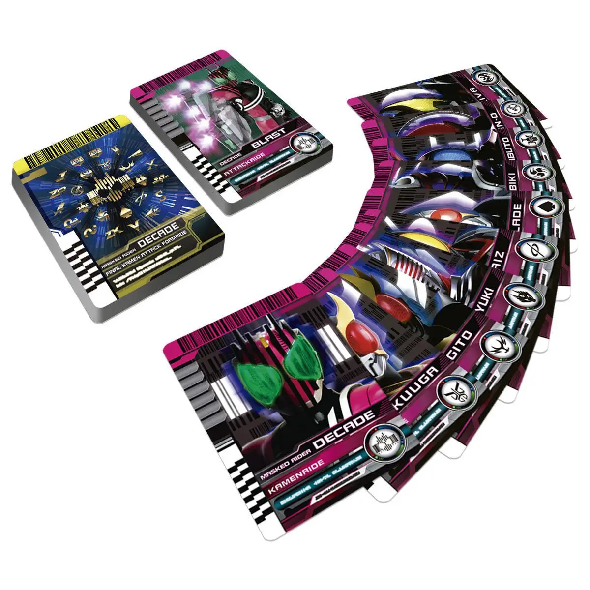 정품 반다이 PB CSM 가면라이더 메인 라이딩 카드, 바이 디 2.0 변환 드라이브 컨트롤 카드 박스 소드 80315