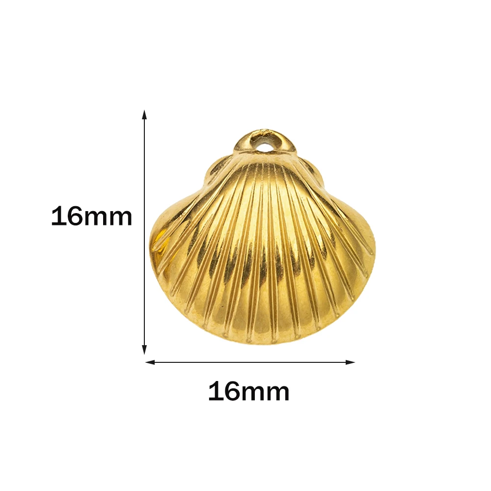 10 stuks roestvrijstalen zomerstrandbedels zeester schelp conch hangers voor DIY armband ketting oorbellen sieraden maken
