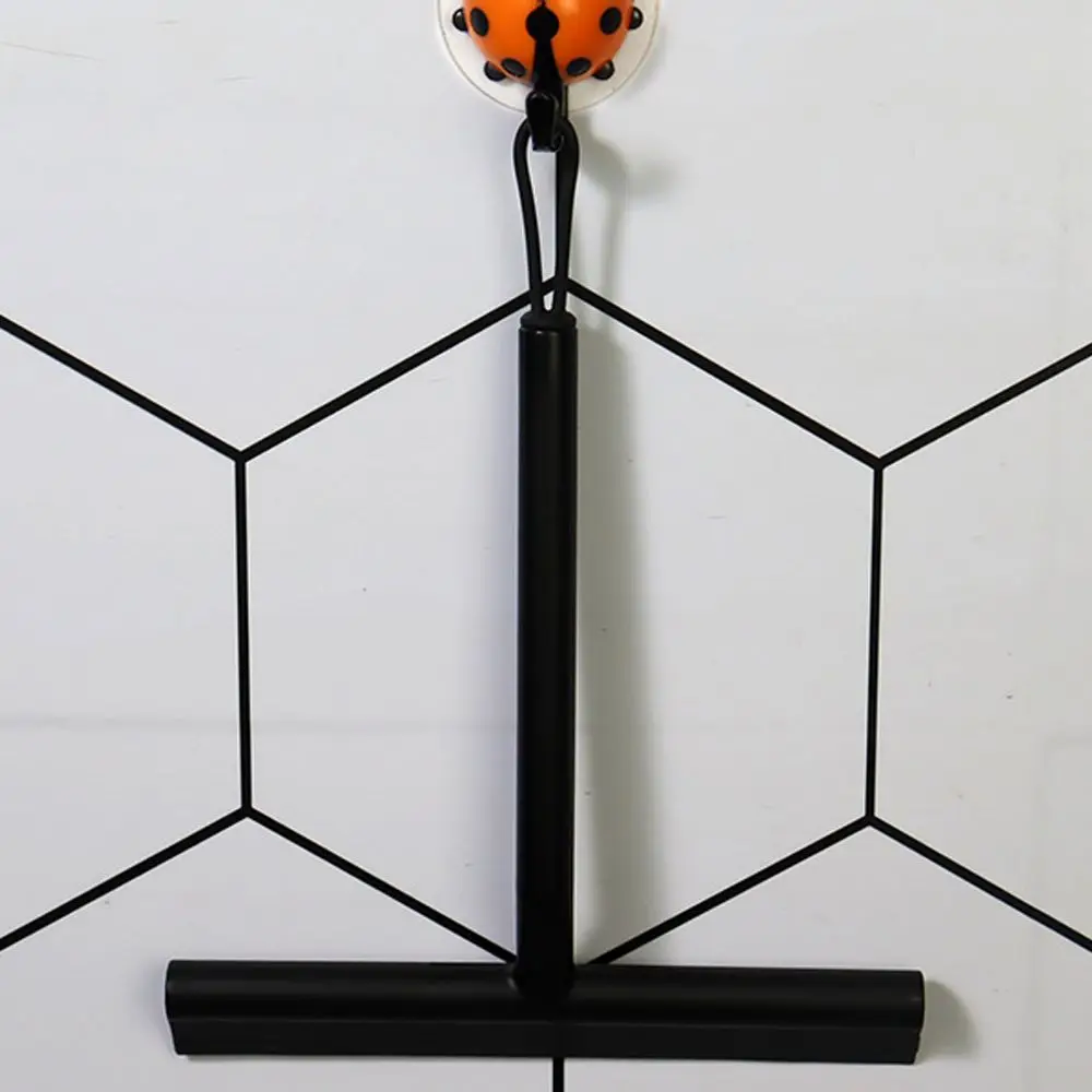 

Экономичный силиконовый скребок для душа, пластиковый скребок для чистки стекла, мягкий черный скребок для мытья ванной комнаты