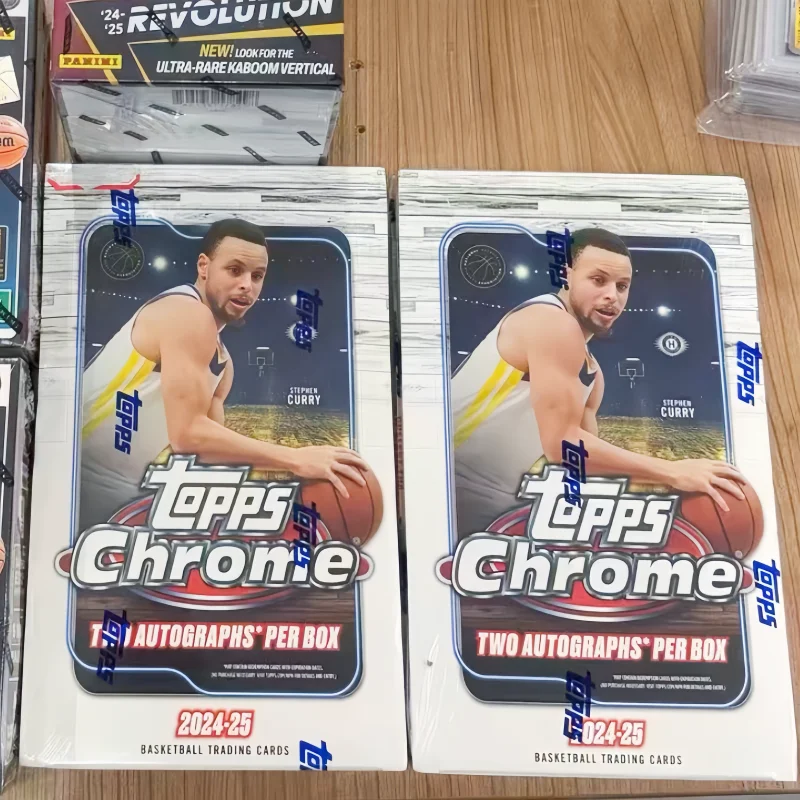 caja-de-coleccion-de-tarjetas-de-baloncesto-topps-chrome-2024-25-originales-en-oferta-caja-sorpresa-con-tarjetas-de-estrellas-del-baloncesto