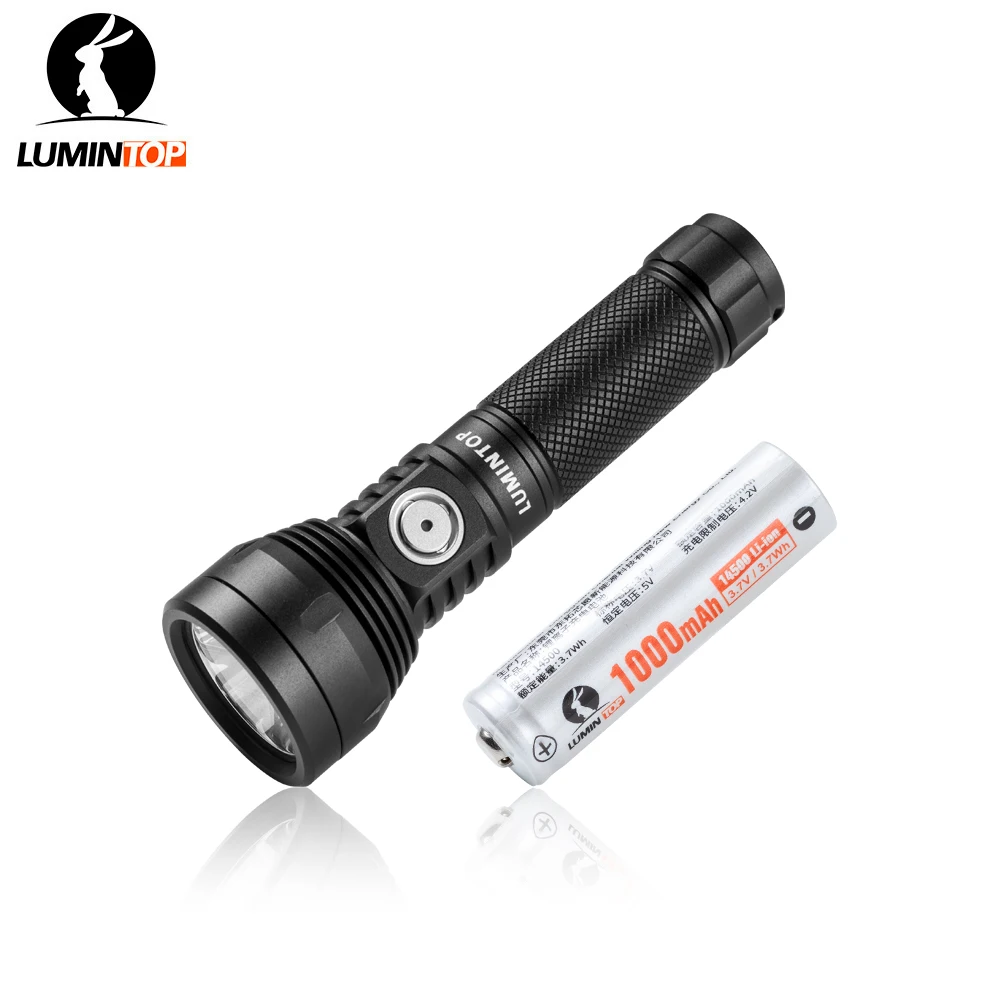 LUMINTOP MooN1.0X 10000ルーメン 懐中電灯 キャンプ用ライトEDC懐中