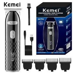 Kemei 5038 professional 3 speed hair trimmer for men blade can be zero electric beard trimmer powerful edge hair cutting machine