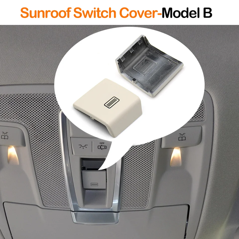 車の電源サンルーフウィンドウスイッチボタンカバーメルセデスベンツ