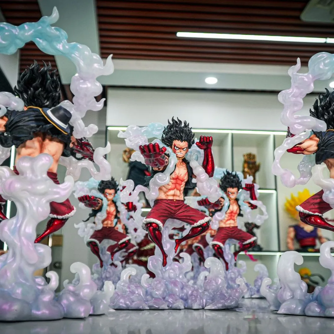 Figura de acción de One Piece estilo Jt, modelo Snake Man Luffy, estatua coleccionable, adorno de escritorio, juguetes, regalos para fanáticos del anime