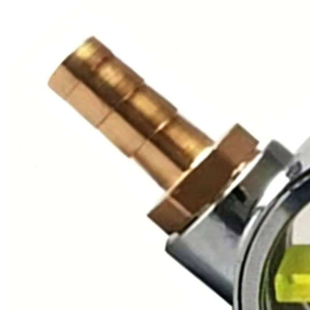 Brass Connector Flow Meter for Engraving Machine Water Cooling Circuits Supporting 6 8 10 12 14mm Hose Diameters Without Leakage