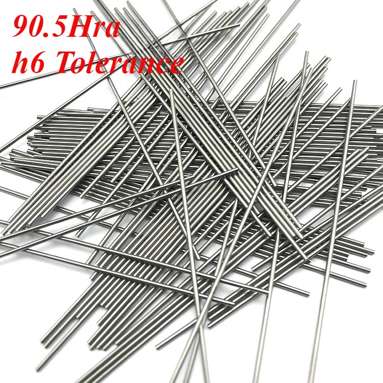 YG10X 90.5Hra Solid Carbide Rod 1.0-8.0mm Diameter 100mm Length Straight Shank long CNC Lathe Tool Carbide Round Bar