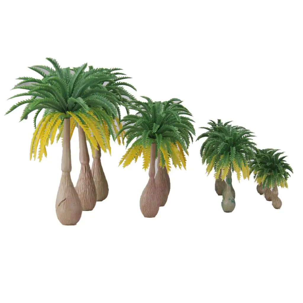 Palme modello paesaggio da 12 confezioni per scenari diorama di architettura ferroviaria
