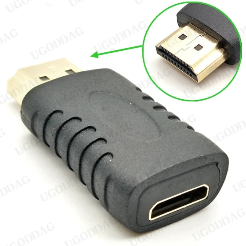 HDTV HD kompatybilny z HDMI męski do Mini-zgodny z HDMI typu C Adapter żeński żeński męski do C jest dużym i małym złączem