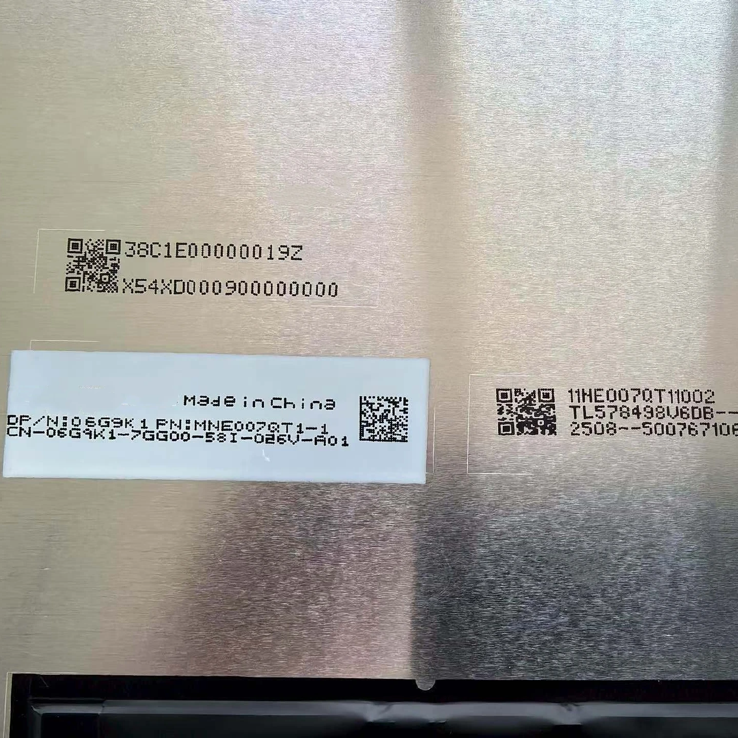 

MNE007QT1-1 1920X1200 40-контактный 14,0-дюймовый IPS-дисплей для ноутбука