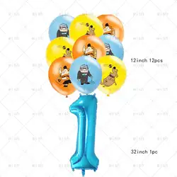 Disney UP Latex Balloon Birthday Party Decoration Cake Topper Cartoon Russel Banner Wedding Gift Supply Home Decor Kid Toy