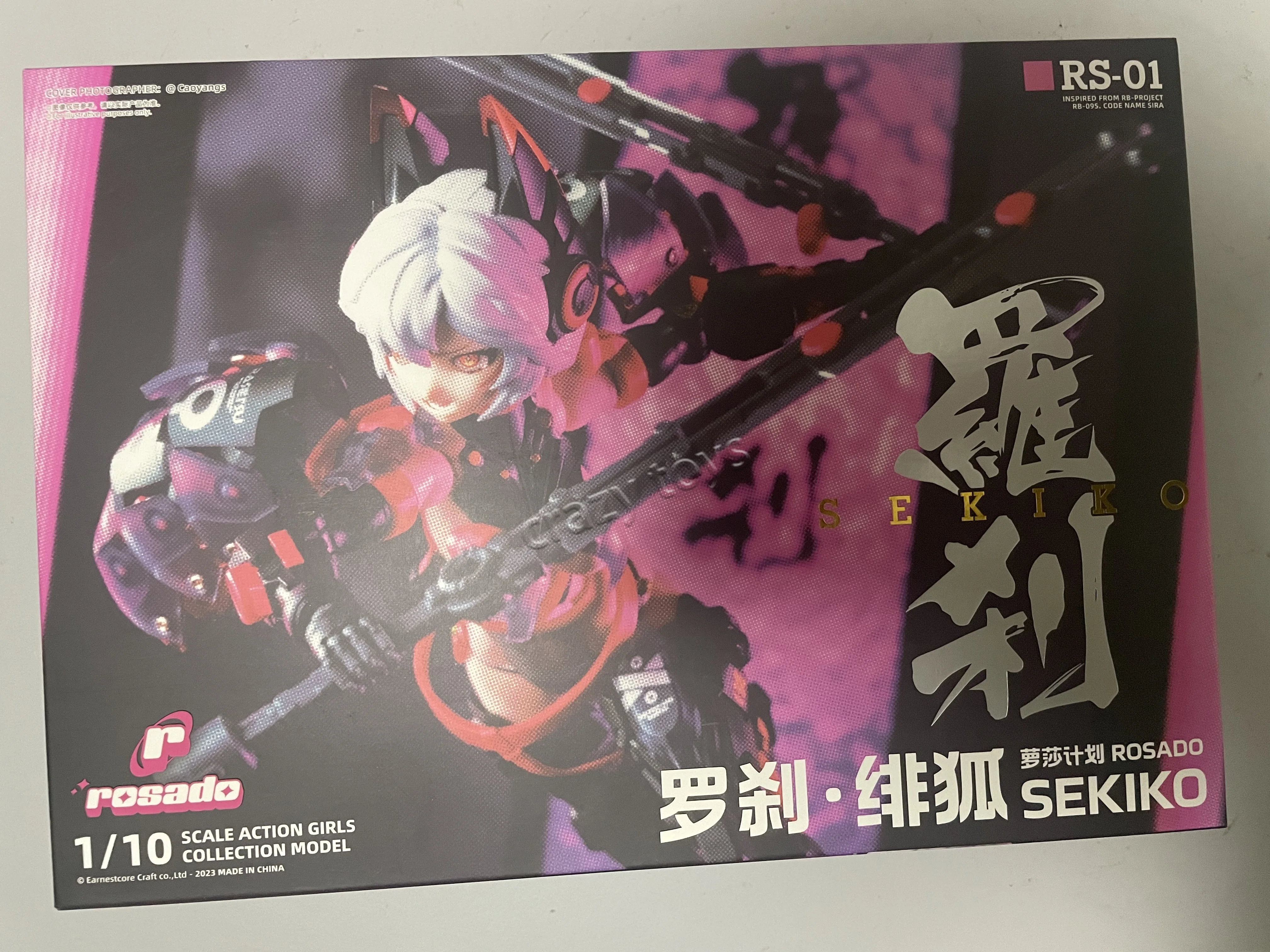

【In Stock】Earnestcore Craft ROSADO SEKIK 1/10 Scale Mobile Suit Girl Action Figure With Box