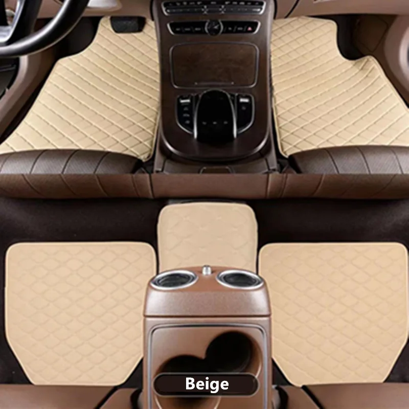 Car Floor Mats Universal PU Le - Car Floor Mats Universal Waterproof Leather recension och pris