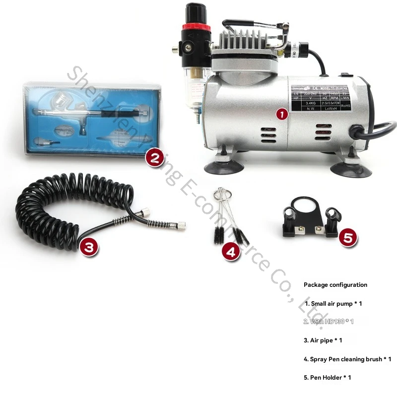 Furniture Repair Cake Spray Gun Air Compressor for The Spray Pen Air Pump of The Model 18B Spray Painting Coloring Sprayer Pump