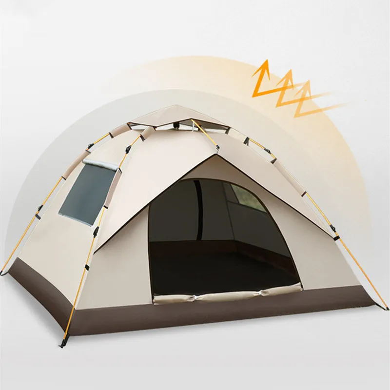 

Портативная полностью автоматическая палатка для кемпинга, уличная палатка, защита от солнца, водонепроницаемая, быстрораскладная, на 2-3 человека, для походов, путешествий