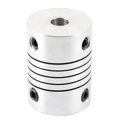 1pc D18L25 CNC Motor Helical Shaft Coupler Beam Coupling Connect Encoder Shaft Usage 3mm 4mm 5mm 6mm 6.35mm 7mm 8mm 10mm