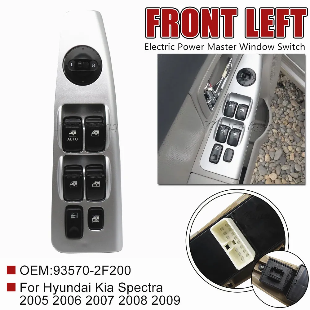 High quality 93570-2F200 Electric Power Window Lifter Master Control Switch Fit For Kia Cerato