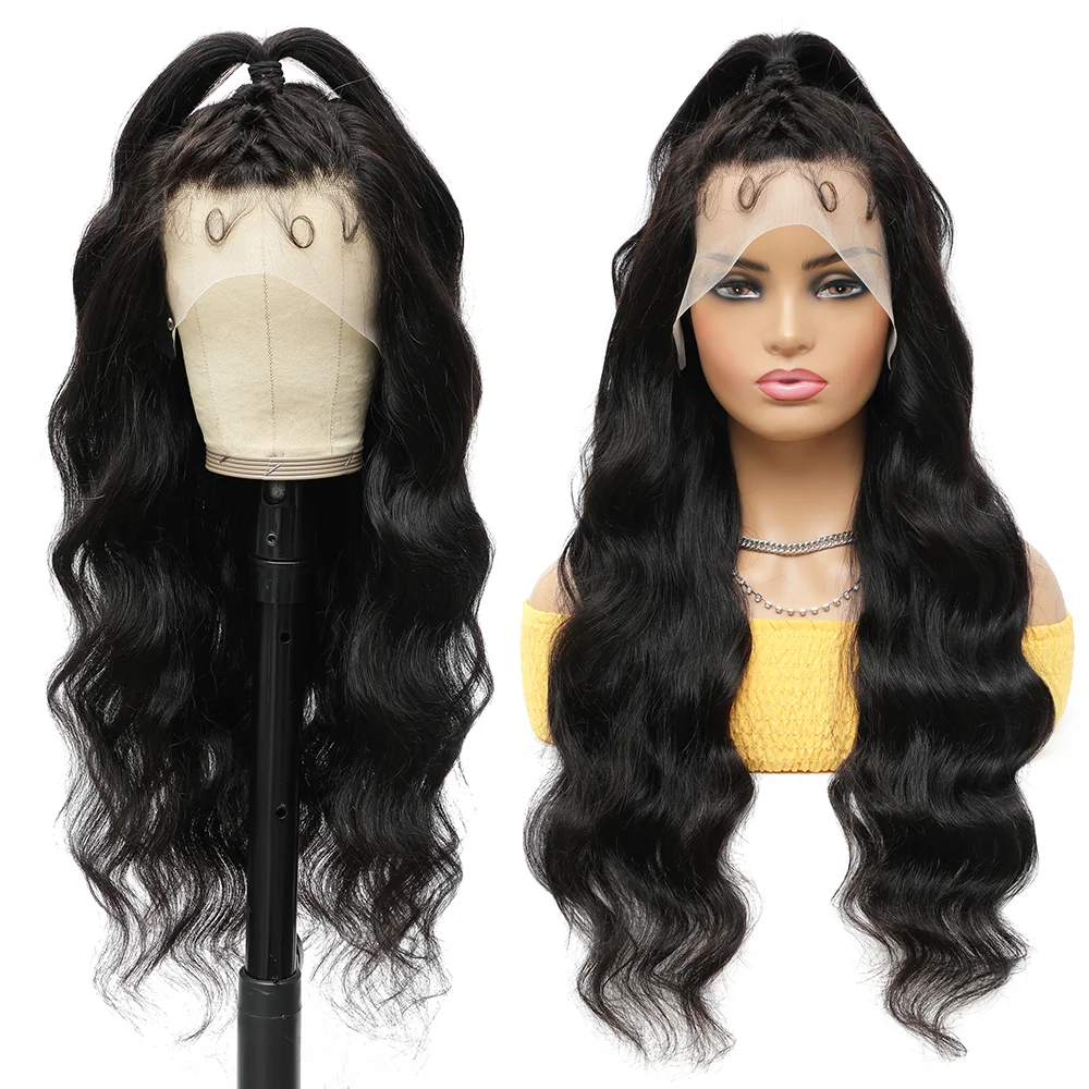 30 Inch 13x6 Lace Front Wigs Human Hair 180% Density Body Wave Lace Front Wigs Human Hair Pre Plucked Glueless Wigs Human Hair image 5