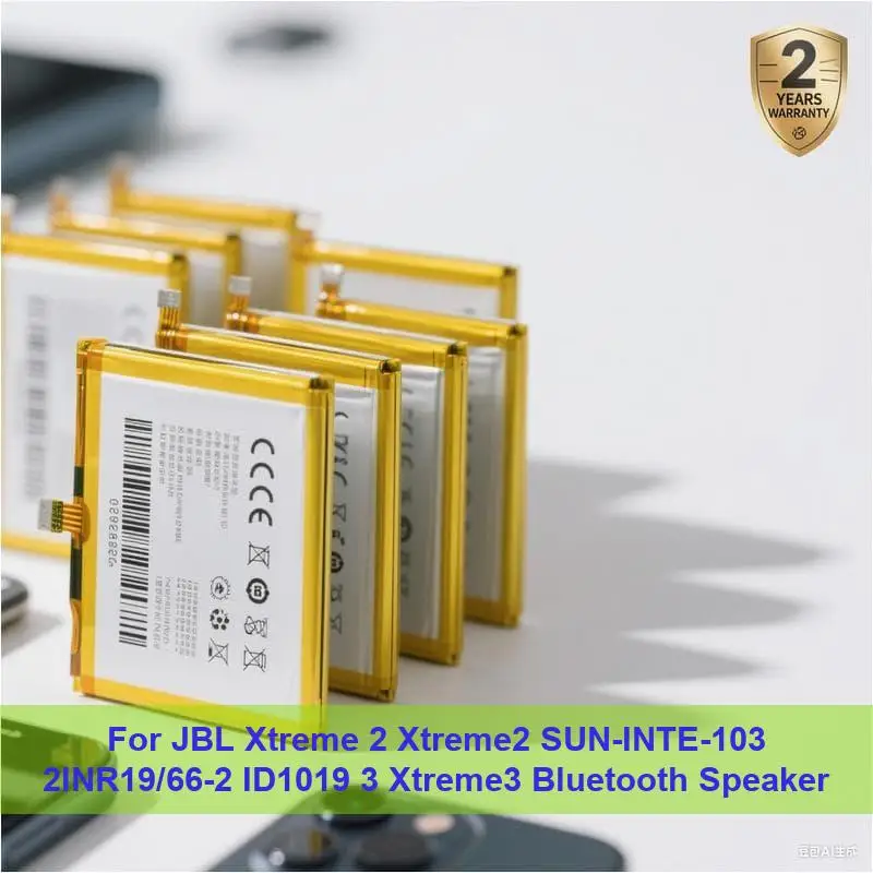 

Battery For JBL Xtreme 2 Xtreme2 SUN-INTE-103 2INR19/66-2 ID1019 3 Xtreme3 Bluetooth Speaker
