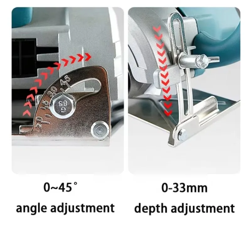 1800 واط قابل للتعديل سرعة فرش الصناعية الصف أدوات كهربائية آلة قطع الرخام