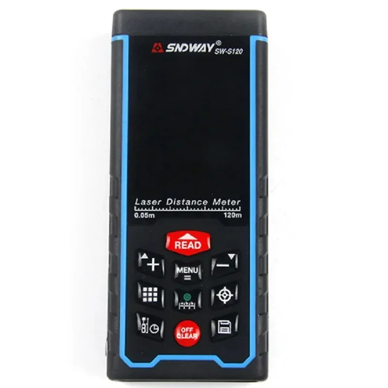 Sndway  Color Screen 80M 120M Laser Distance meter 400ft Range Finder tape Measuring Device with Camera Connect to Computer