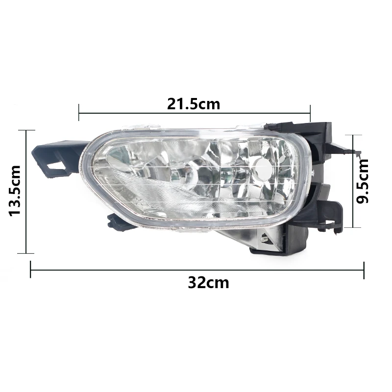 Car Left Right Front Lights Fog Lamp Fog Light Front Bumper Lamp For HONDA CRV 2002 2003 2004 RD5 RD7 Foglight car-styling