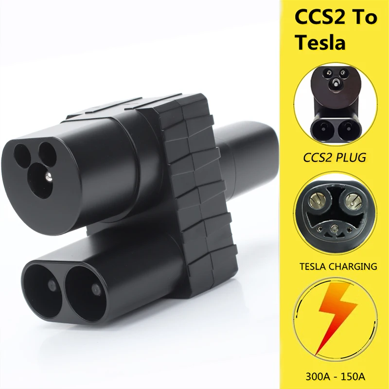 

CCS2 To Tesla EV Adaptor 150A Electric Vehicle Adapter for Car Charger Station CCS 2 to Tesla Charging Connector Convertor