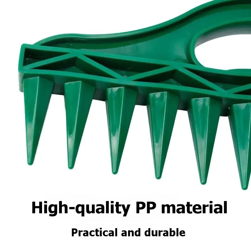 SEWS-Garden Seed Spacer Tool Seed-In Soil Planter 12 Holes Seeding Punch Seed Dibber Seed Spacer