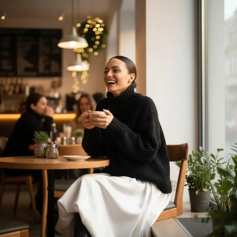 

Fashion Women Spring New Balloon Midi Skirt High Waist Ruched Puffy Solid Color Casual Skirt For Office Daily Commute Party Wear