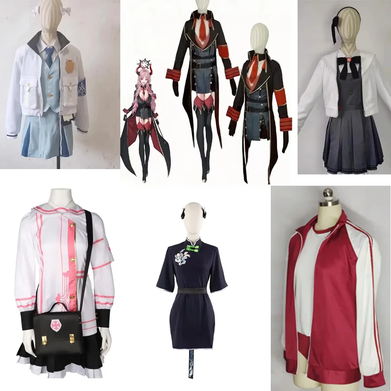 Game Blue Archive Amau Ako Gym Outfit Cosplay Ushio Noa Sat suki Costume Sumi Serina Nurse Dress  Custom Size