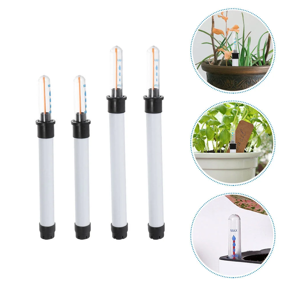 4pcs Water Level Indicator Gauge Display House Plants Flowers Succulents Hydroponic Water Shortage Reminder