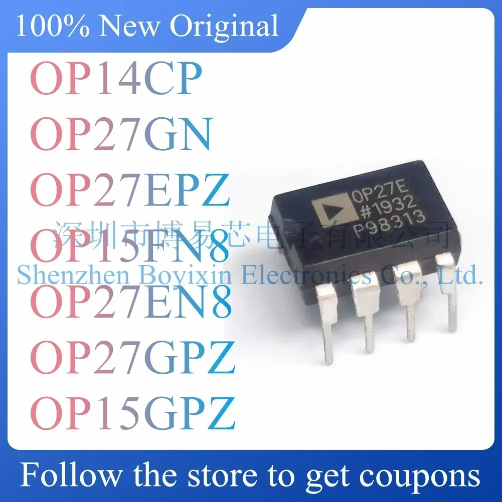 

OP14CP OP15FN8 OP15GPZ OP27EN8 OP27GN OP27GPZ OP27EPZ Evaluation Board