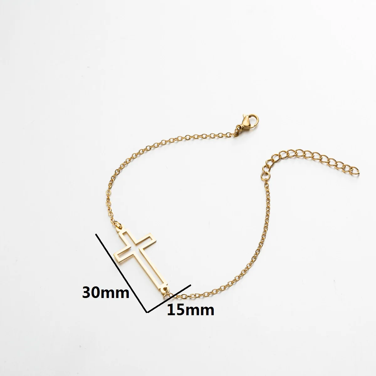 خمر يسوع الصليب سحر اليد أساور النساء طالب في سن المراهقة القوطية مجوهرات سوار سحر زوجين مطابقة الاشياء #6