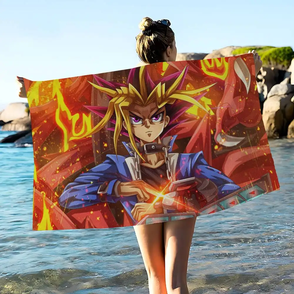 Classic Amine Yu Gi Oh Microfiber Beach Towel Absorbent Quick dry Soft Yoga Swimming Resort Mountain Climbing Towel