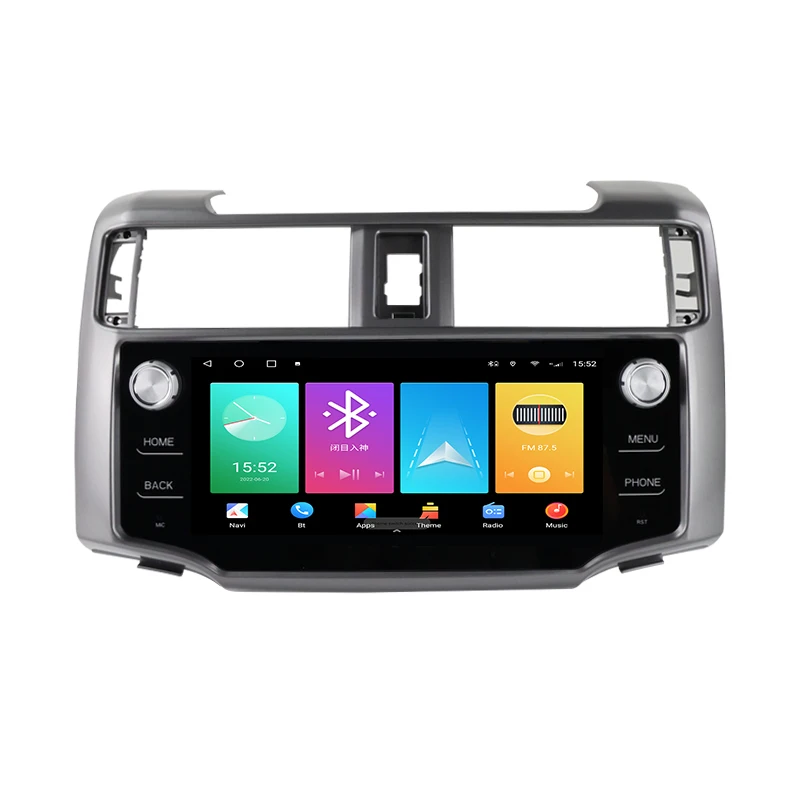 

Car Android Touch Screen Car Multimedia Player for Toyota 4runner 2009-2019 Mekede Portable BT IPS Android Auto Support 4 Runner