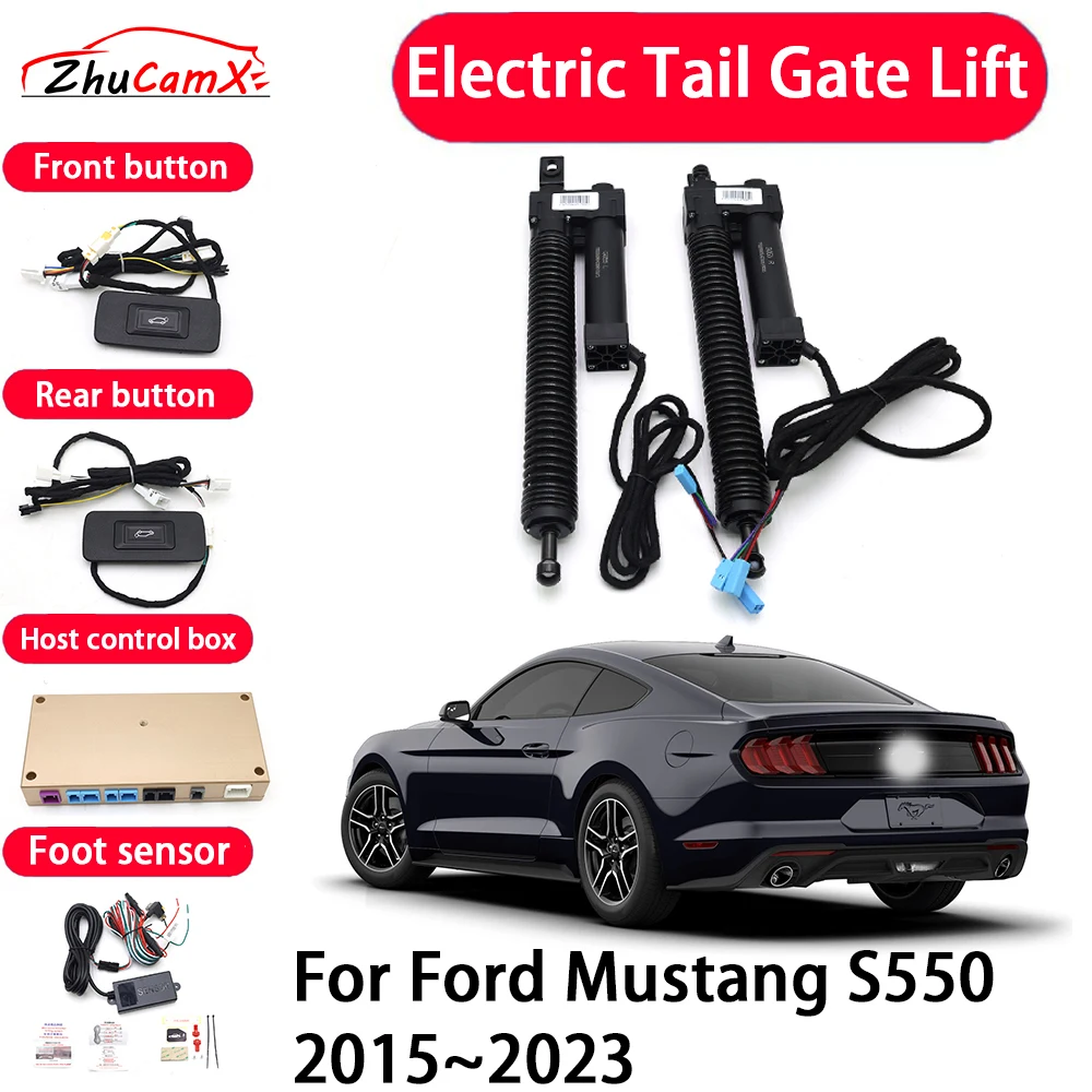 

ZhuCamX Car Automatic Electric Tail Gate Lift Tailgate Assist System for Ford Mustang S550 2015–2023