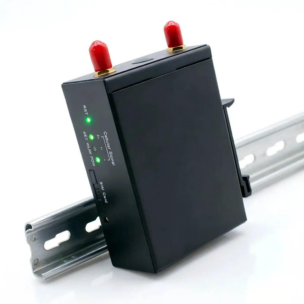 Iot Compact Plug and Play Sim Wifi Rs232 Rs485 Industrial Cellular 4G Lte Router Modem Vpn Iot Gateway Router With Sim Card Slot