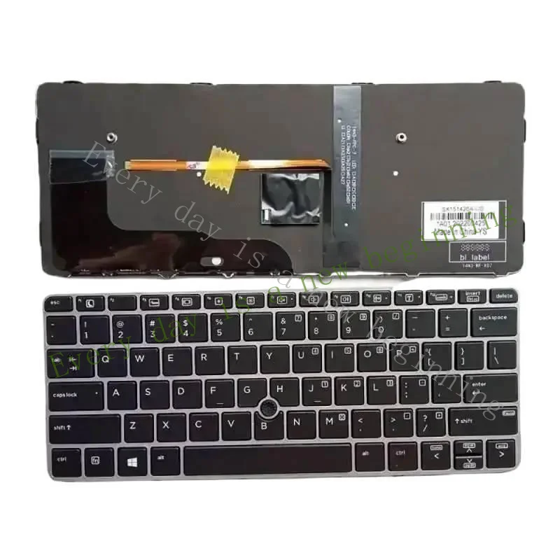 

NV. New US keyboard with Backlit For elitebook 725 G3 G4 820 G3 820G4