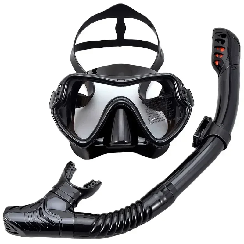 

Professional Scuba Diving Masks Snorkeling Set Adult Silicone Skirt Anti-Fog Goggles Glasses Swimming Pool Equipment