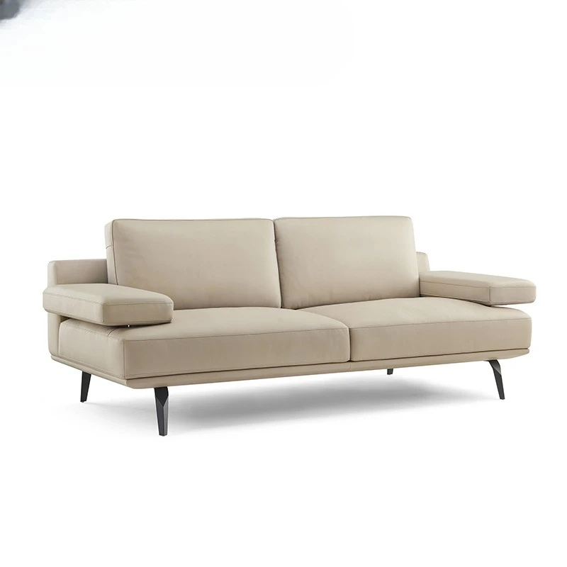 Modern design Modern office sofa set for home office and reception lobby lounge Durable leather business seating