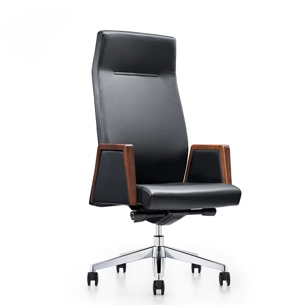 Factory direct sales traditional rotating administrative manager chair leather office chair
