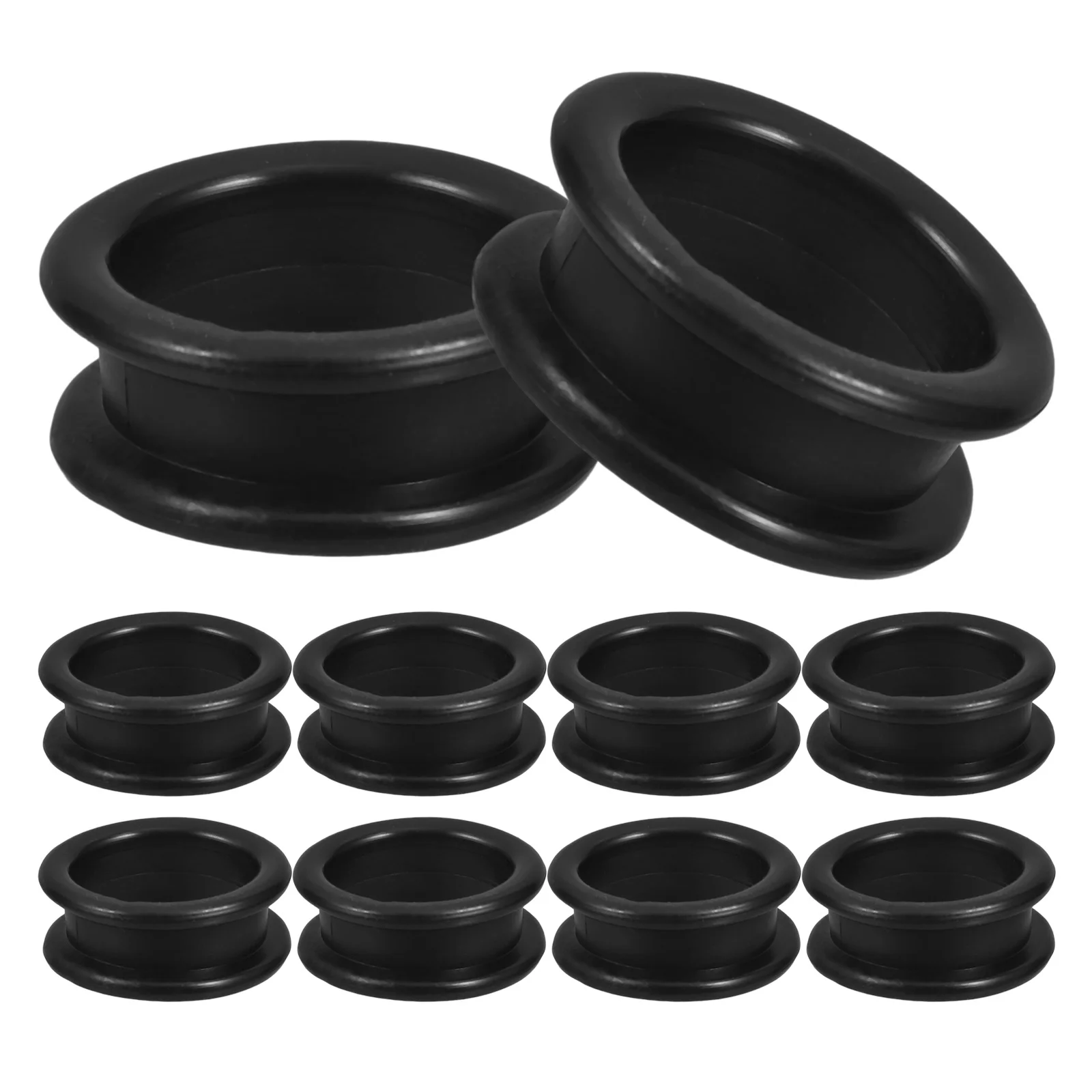 

10 шт., ножницы, силиконовые кольца на палец, нескользящие мягкие вставки для парикмахерских, ножницы для ухода за волосами, защита пальцев, парикмахерский инструмент